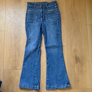 American Eagle Outfitters Blue Flare Jeans